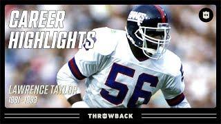 Lawrence Taylors GREATEST Defensive Player Ever Career Highlights  NFL Legends