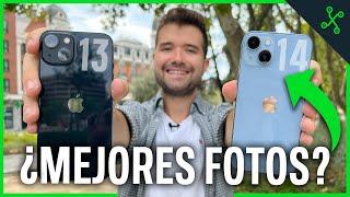 iPhone 14 VS iPhone 13 ¿Cuál tiene MEJOR CÁMARA? Parte 1