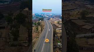 Cinematic Drone Shot Chaukaghat Lahartara Flyover On Varanasi Cantt Railway Station  Drone SRJ