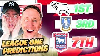 MY FINAL LEAGUE ONE PREDICTIONS vs THOGDAD