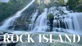 ROCK ISLAND STATE PARK  camping and kayaking in Rock Island State Park USA road trip & travel vlog