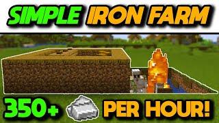 Minecraft 1.20 Easy IRON Farm Tutorial - 350+ Per Hour