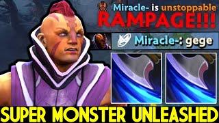 MIRACLE Anti Mage Super Monster Unleashed with RAMPAGE Dota 2