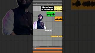 Nadaniyaan Song In AI-VERSE Ft.Arijit SinghAtif Aslam  #shorts #viral