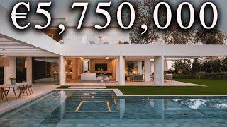 Touring a BRAND NEW Luxury Home in Puerto Banus Marbella 