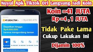 Baru Tau Cara Nuyul Tiktok Versi Baru - Langsung Jadi Koin 2023 Aman 100%