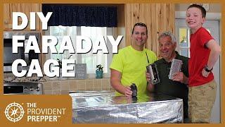 EMP Ready DIY Faraday Cage Construction and Testing