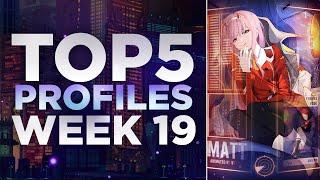 TOP 5 BEST STEAM PROFILES OF THE WEEK  #19