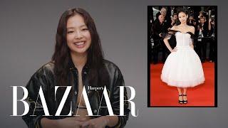 JENNIE Had Her Princess Moment at ‘The Idol’ Premiere  Fashion Flashback  Harpers BAZAAR