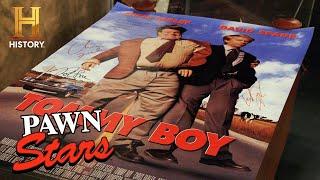 Pawn Stars EXTRA RARE SIGNATURE on “Tommy Boy” Poster Season 20