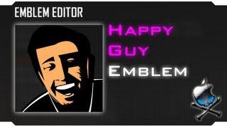 Black Ops 2 - Happy Guy Emblem Tutorial