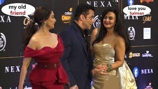 Salman Khan Meets His Old Friend Madhuri Dixit and Preity Zinta after Long Time  Greatest Moments