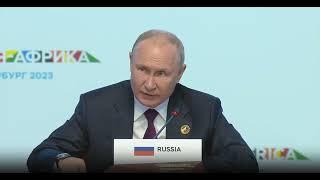 President Putins response to President Ramaphosas remarks during the Plenary Session