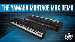 YAMAHA MONTAGE M8x DEMO with TONY ESCUETA