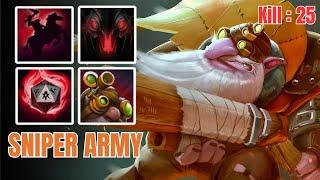 IMBA SNIPER ARMY ABILITY  Dota 2 Ability Draft