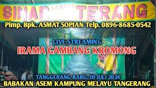 IRAMA GAMBANG KROMONG  LENONG SINAR TERANG  BABAKAN ASEM KAMPUNG MELAYU TANGERANG BANTEN