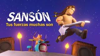 SANSÓN Tus Fuerzas Muchas Son  Video Musical BIBTOONS