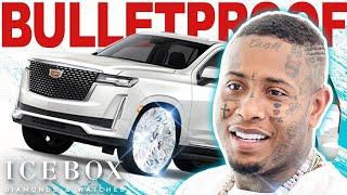 Southside Pulls Up in His Bulletproof Truck at Icebox