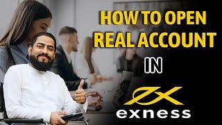 How to create EXNESS real account in UrduHindi
