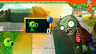  НОВЫЙ ГОРОХОСТРЕЛ МАЛЫШ НОВОЕ РАСТЕНИЕ  Plants vs Zombies 2 Eclise Растения против зомби