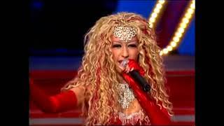 Christina Aguilera Lil Kim Mya & Pink - Lady Marmalade Live At MTV Movie Awards 2001