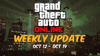 GTA Online Weekly Update Oct 12 - Oct 19