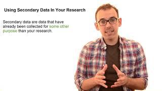5.1 Using Secondary Data In Your Research