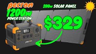 The Best $300 Power Station? Pecron E600 LFP Power Station + PV200 Solar Panel Test