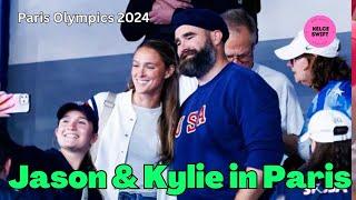 WOW Jason & Kylie Kelce SUPPORTS Team USA Field hockey in Paris Olympics 2024