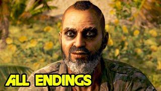 Far Cry 6 VAAS Insanity DLC - ALL ENDINGS Leave Ending Stay Ending & Secret Ending