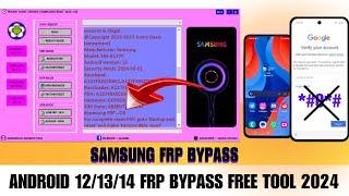 Samsung FRP Bypass 2024  Android 121314 FRP Bypass New Tool  Full FREE  Bypass FRP 2024