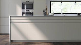 Get familiar with UPPLÖV kitchen fronts in dark beige