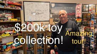 $200000 toy car collection? you wont believe it amazing lifetime collection