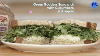 Green Goddess Sandwich  Quick & Easy 5-Minute Meal  POPSUGAR Food