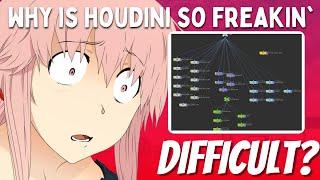 You need a PHD to Learn Houdini 3D