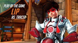 LIP PRO TRACER GAMEPLAY - POTG  OVERWATCH 2 SEASON 3 TOP 500 