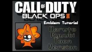 Naruto Kyuubi Toon Version - Call of Duty Black OPS 2 - Emblem Tutorial