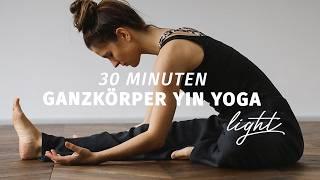 Yin Yoga für Anfänger  tiefe Entspannung für den ganzen Körper  30 Min. Erholung & Stressabbau