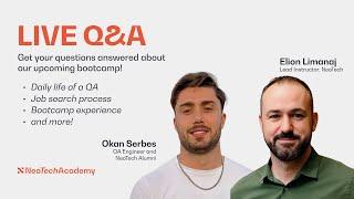 Live Q&A with Bootcamp Alumni @OkanSerbes