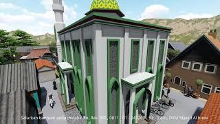 animasi masjid Al Huda  open donasi