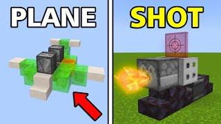 Minecraft 20 Mini Redstone Build Hacks Easy