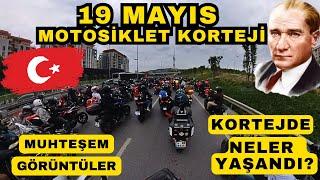 19 Mayıs Motosiklet Korteji Boğaz Köprüsü Geçişi  Atatürk Gençliği #19mayıs #motosiklet #kortej