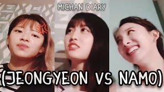 jeongyeon was *speechless* by nayeon and momos tricky questions