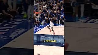 Anthony Edwards DUNK In GAME 3 vs Mavs 