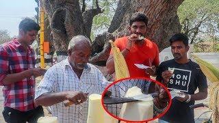 RareStreetFood @10 rs Only  Coconut Stem  Best indian street food  Street Food Tour Salem