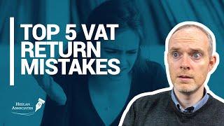 TOP 5 VAT MISTAKES UK