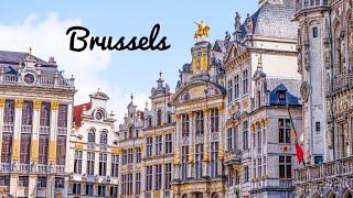 4K Brussels The heart of Belgium & the capital of Europe. Lunch at Chez Léon 2024