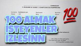 10.Sınıf Almanca 2.Dönem 1.Yazılı