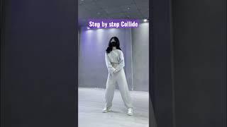 Step by step Collide Dance Trend  Dance Tutorial Mirrored