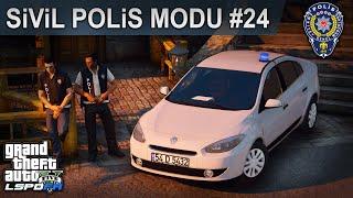 GTA 5 SİVİL POLİS MODU #24  RENAULT FLUENCE  LSPDFR